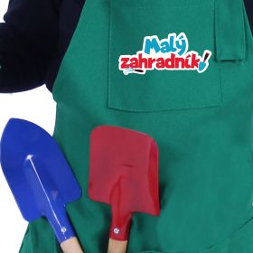 Kostým malý zahradník s příslušenstvím - český potisk RAPPA