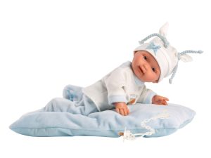 Llorens 26311 NEW BORN CHLAPEČEK - realistická panenka miminko - 26 cm RAPPA