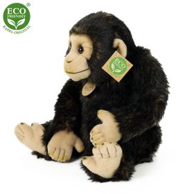 Plyšová opice šimpanz 27 cm ECO-FRIENDLY RAPPA