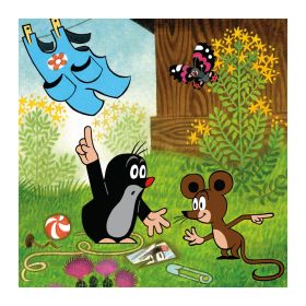 Puzzle 3x55 Krteček a kalhotky DINO Toys