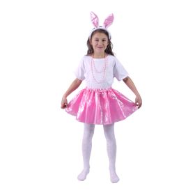 Dětský kostým tutu sukně s čelenkou zajíček RAPPA