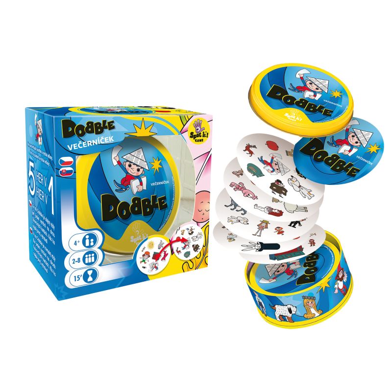 Hra Dobble Večerníček Asmodee