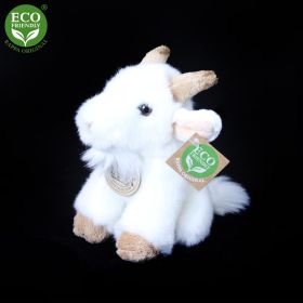 Plyšová koza sedící 16 cm ECO-FRIENDLY RAPPA