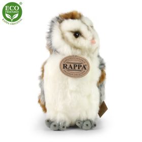 Plyšová sova pálená 17 cm ECO-FRIENDLY RAPPA