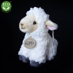 Plyšové ovce sedící 16 cm ECO-FRIENDLY RAPPA