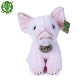 Plyšové prase sedící 20 cm ECO-FRIENDLY RAPPA