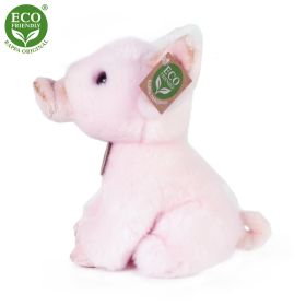 Plyšové prase sedící 20 cm ECO-FRIENDLY RAPPA