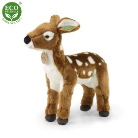 Plyšový koloušek/srnka stojící 30 cm ECO-FRIENDLY