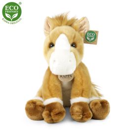 Plyšový kůň sedící 30 cm ECO FRIENDLY RAPPA