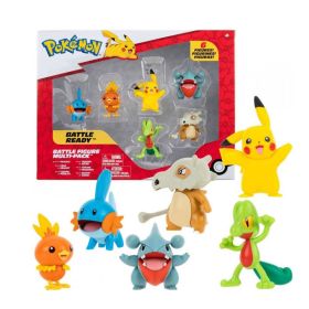 Pokémon sada 6 figurek  ORBICO