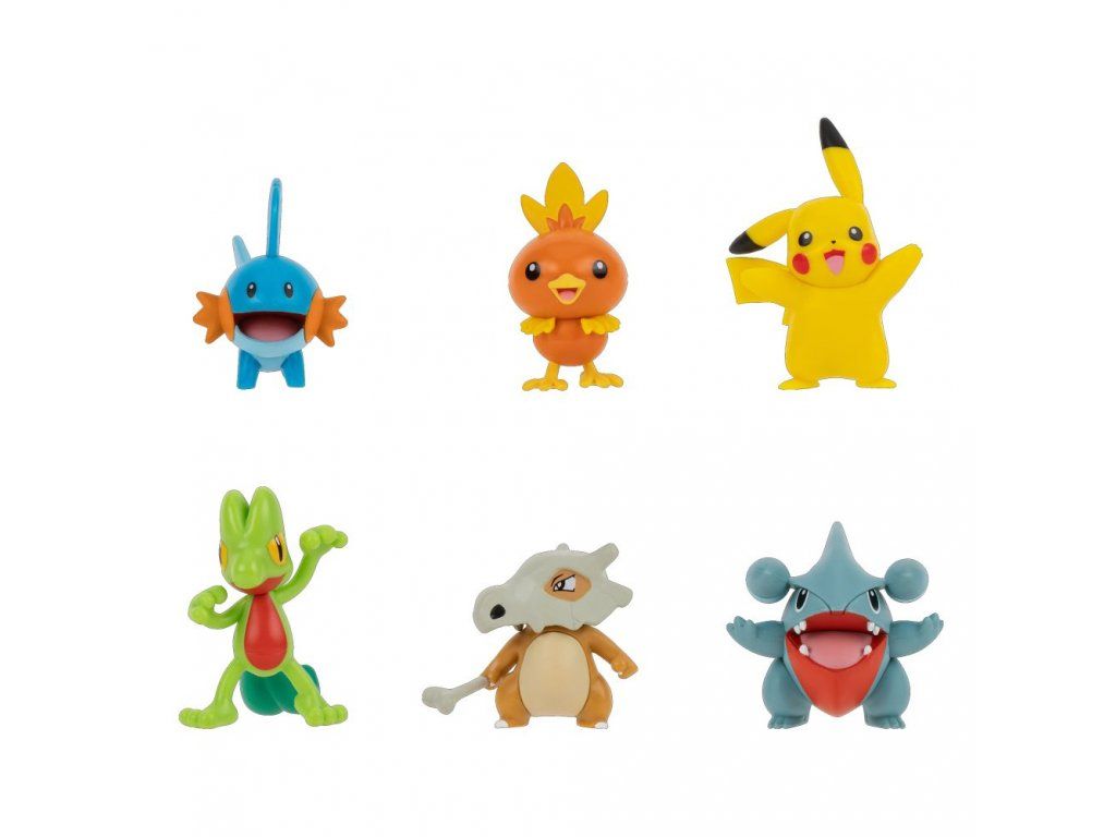 Pokémon sada 6 figurek  ORBICO