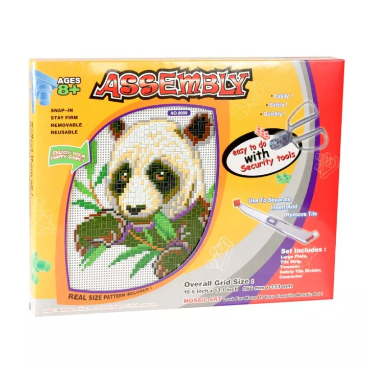 Mozaika panda RAPPA