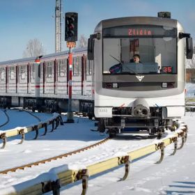 Pražské metro - kovová souprava 16 cm RAPPA