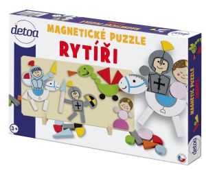 Puzzle magnetické - Rytíři Detoa
