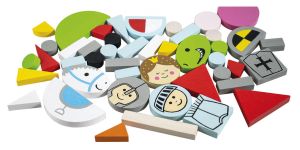 Puzzle magnetické - Rytíři Detoa