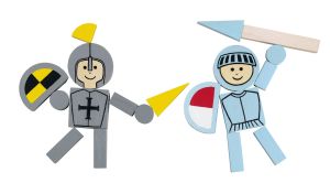 Puzzle magnetické - Rytíři Detoa