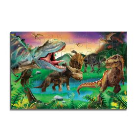 Puzzle s dinosaury maxi- 54 dílů 87 x 58 cm RAPPA