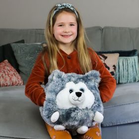 Cozy Noxxiez HW702 Husky - hřejivý plyšový polštář 3 v 1 RAPPA