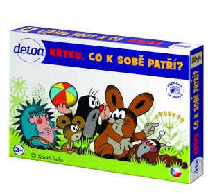 Hra Krtku co k sobě patří? Detoa