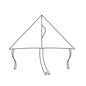 Létající drak mořský svět 130 cm RAPPA