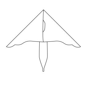 Létající drak orel 110 cm RAPPA
