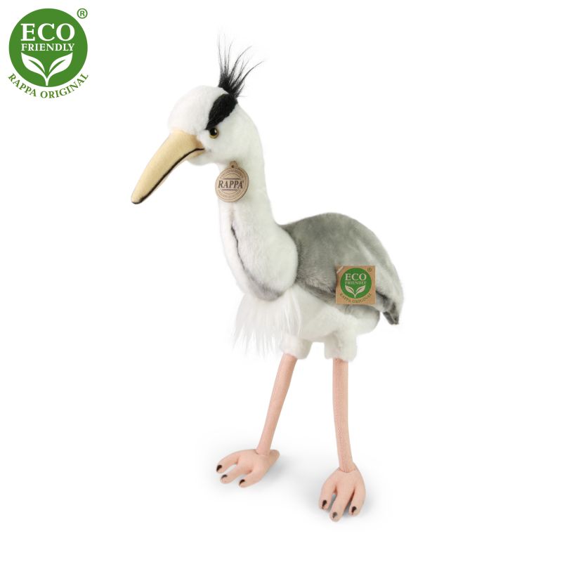 Plyšová volavka 35 cm ECO-FRIENDLY RAPPA
