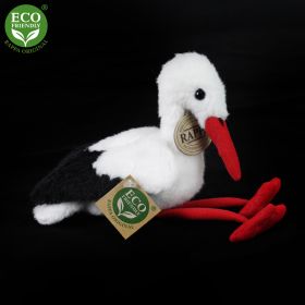 Plyšový čáp 15 cm ECO-FRIENDLY RAPPA