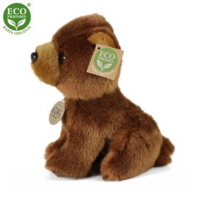 Plyšový medvěd hnědý 18 cm ECO-FRIENDLY RAPPA