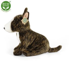 Plyšový pes anglický bulterier 30 cm ECO-FRIENDLY RAPPA