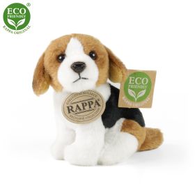 Plyšový pes sedící 13 cm ECO-FRIENDLY RAPPA