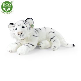 Plyšový tygr bíly 60 cm ECO-FRIENDLY RAPPA