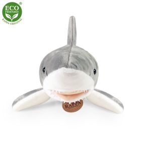 Plyšový žralok bílý 51 cm ECO-FRIENDLY RAPPA