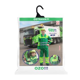 Dětský kostým popelář OZO!!! (M) RAPPA