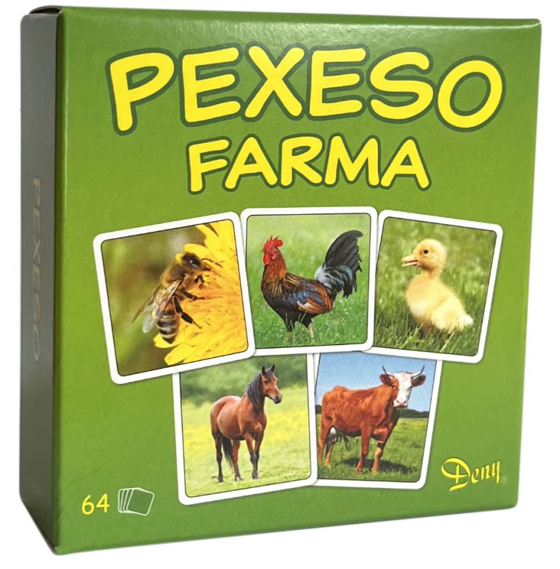 Pexeso Farma v krabičce RAPPA
