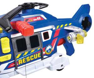 Záchranářská helikoptéra 39 cm se světlem a zvukem SIMBA