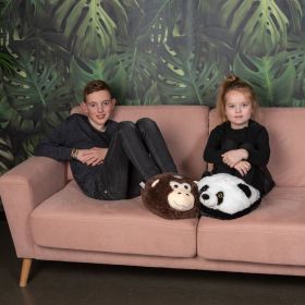 Cozy Noxxiez CS923 Panda - hřejivý plyšový pantofel RAPPA