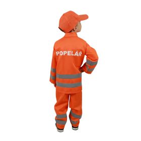 Dětský kostým popelář - český potisk (L) e-obal RAPPA