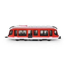 Kovová tramvaj červená 20 cm RAPPA