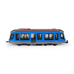 Kovová tramvaj modrá 20 cm RAPPA