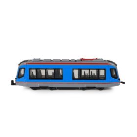 Kovová tramvaj modrá 20 cm RAPPA
