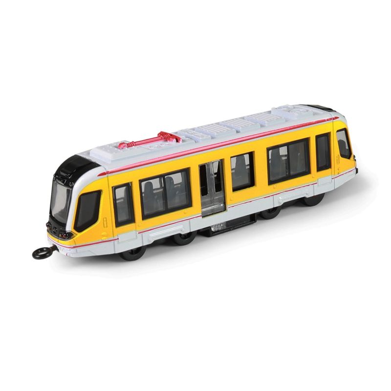 Kovová tramvaj žlutá 20 cm RAPPA
