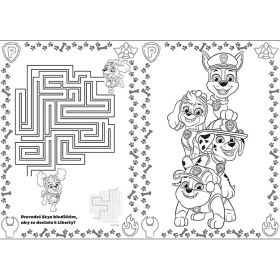 Omalovánka A4 se samolepkami Paw Patrol/ Tlapková Patrola Jiri Models