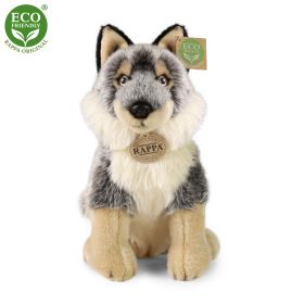 Plyšový vlk 28 cm ECO-FRIENDLY RAPPA