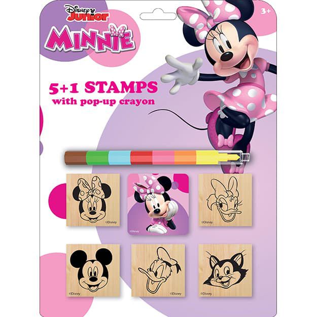 Razítka 5+1 s voskovkou MINNIE Jiri Models