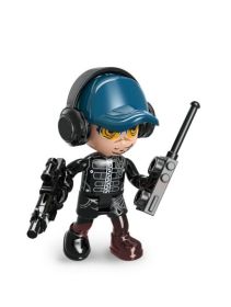 Stavebnice Qman Mine City Police 11011-4 Policejní džíp RAPPA