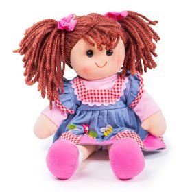 Bigjigs Toys Látková panenka Melody 34 cm RAPPA