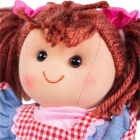 Bigjigs Toys Látková panenka Melody 34 cm RAPPA