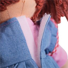 Bigjigs Toys Látková panenka Melody 34 cm RAPPA