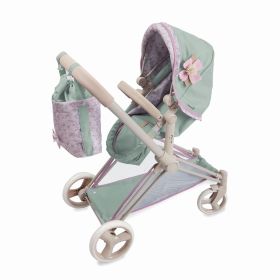 DeCuevas 81745 Skládací kočárek pro panenky 3 v 1 s taškou PROVENZA 2023 - 73 cm RAPPA