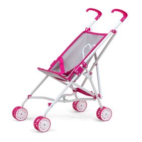 Dětský golfový kočárek pro panenky Milly Mally Julia Prestige Pink